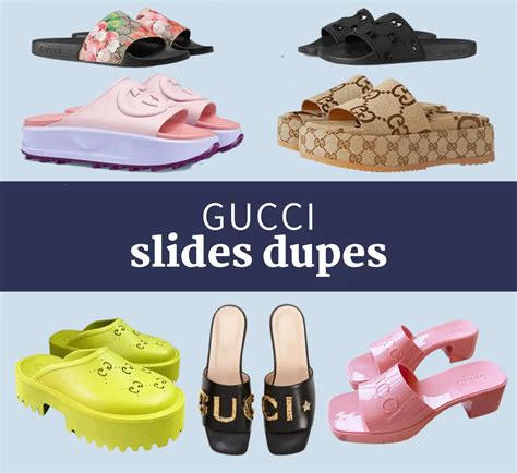 gucci platform dupes|luxury gucci dupes.